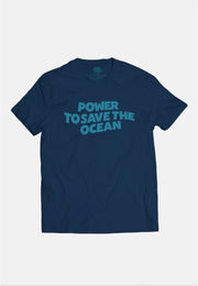 T-Shirt - Ocean Power Blue - Sloppytunas